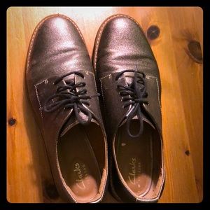 Bronze Artisan Oxford Shoes